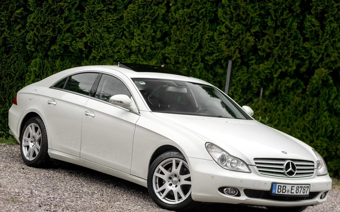 Mercedes-Benz CLS cena 42900 przebieg: 240000, rok produkcji 2007 z Radom małe 631